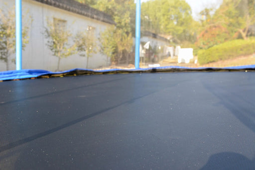 12 FT TRAMPOLINE OUTSIDE SAFETY NET WITH BASKETBALL HOOP Default -DTYStore