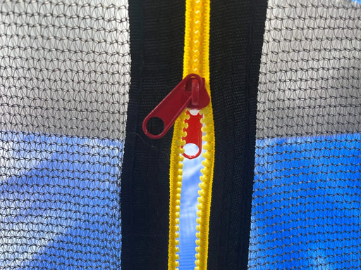 12 FT TRAMPOLINE OUTSIDE SAFETY NET WITH BASKETBALL HOOP Default -DTYStore