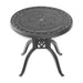 (Cushions In Random Colors)3-Piece Set Of Cast Aluminum Patio Furniture With Cushions - DTYStore