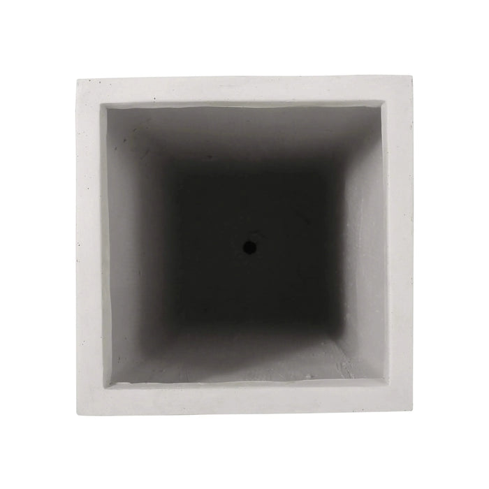 13' x 32.5' Cast Stone Planter Magnesium Oxide, Matte White Default -DTYStore