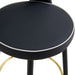 360 ° rotatable bar chair.Modern PU comfortable upholstered bar chair with smooth and beautiful metal legs for dining room, kitchen, terrace and guest office chair . - DTYStore