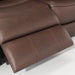 Genuine Leather Non-Power Reclining LVST-Brown - DTYStore