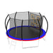14FT Trampoline, Outdoor Trampolines for Kids and Adults, Recreational Trampoline with Enclosure Net & Ladder, Round Trampoline ASTM Approved Default -DTYStore