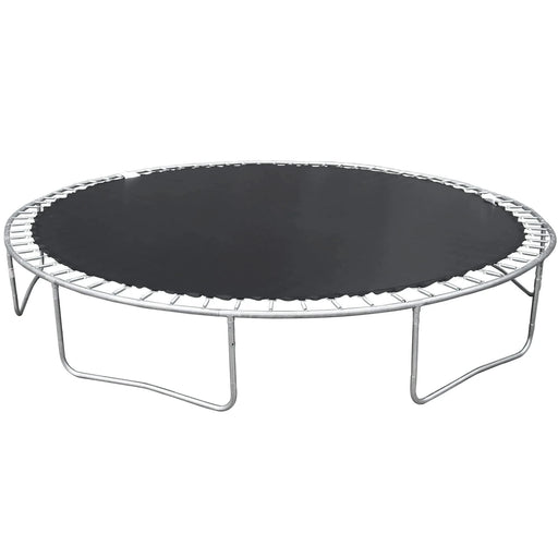 14FT Trampoline for Adults & Kids with Basketball Hoop, Outdoor Trampolines w/Ladder and Safety Enclosure Net for Kids and Adults,Double-side Color cover Default -DTYStore