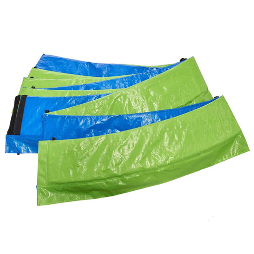 14FT Trampoline for Adults & Kids with Basketball Hoop, Outdoor Trampolines w/Ladder and Safety Enclosure Net for Kids and Adults,Double-side Color cover Default -DTYStore