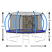 14FT Trampoline with Enclosure - Recreational Trampolines with Ladder, ASTM Approval Outdoor Trampoline for Kids Default -DTYStore