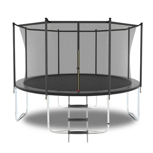 14FT Trampoline with Safety Enclosure Net, Outdoor Trampoline with Heavy Duty Jumping Mat and Spring Cover Padding for Kids and Adults- DTY Store