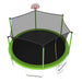 14FT for Kids Children with Safety Enclosure Net Outdoor Backyards Large Recreational Trampoline Default -DTYStore