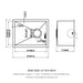 14 Inch Undermount Stainless Steel Kitchen Sink 16 Gauge 9 Inch Deep Single Bowl in Brushed Nickel - DTY Store