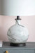14x14x23' White And Grey Glass Table Lamp Default -DTYStore