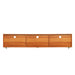 Walnut TV Stand for 70 Inch TV Stands, Media Console Entertainment Center Television Table, 2 Storage Cabinet with Open Shelves for Living Room Bedroom - DTYStore