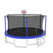 15FT for Kids Children with Safety Enclosure Net Outdoor Backyards Large Recreational Trampoline Default -DTYStore