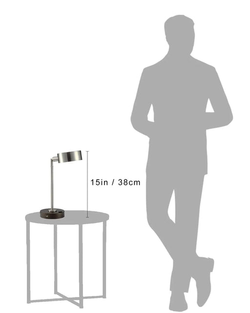 15' LED w/USB Port Desk Lamp (1PC/CTN) (0.37/3.33) Default -DTYStore