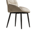 Luxury velvet dining chair set of four , modern and minimalist design, essential for home and restaurant use, high rebound seat cushion, stable metal frame, silent foot pad, various decorative styles - DTYStore