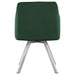 Green Channeled Sloped Arm Swivel Chair - DTYStore
