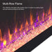 50 Inch Electric Fireplace, Recessed and Wall Mounted Fireplace - DTYStore