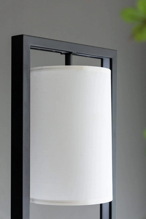 16.5x17x74' Two Tiered Vertical Shelving Stand with Light (Not include Bulb) Default -DTYStore