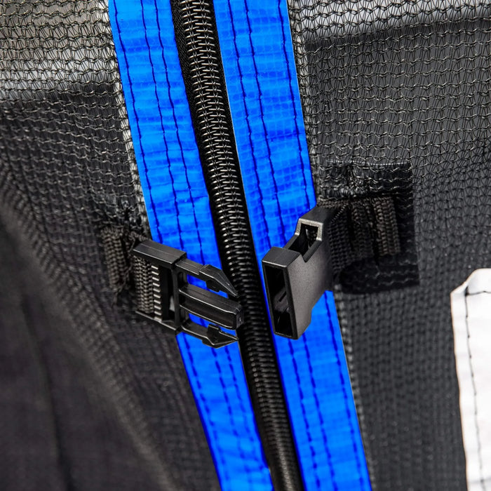 16FT Trampoline for Adults & Kids with Basketball Hoop, Double-sided cover,Outdoor Trampolines w/Ladder and Safety Enclosure Net for Kids and Adults Default -DTYStore