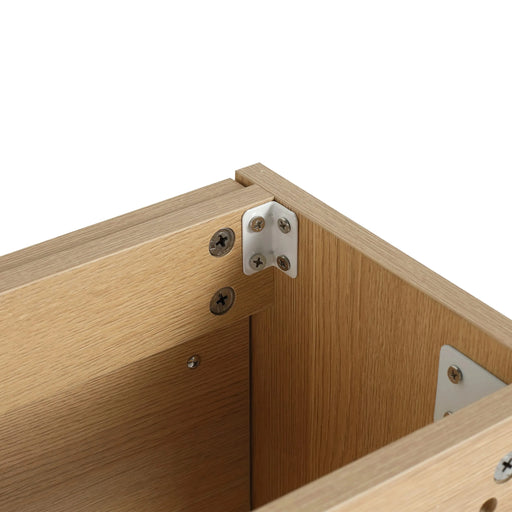 16'' Floating Wall-Mounted Bathroom Vanity with Ceramic Sink & Soft-Close Cabinet Door, For Small Bathroom Default -DTYStore