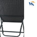 Outdoor Patio Lounge Chairs Rattan Wicker Patio Chaise Lounges Chair Brown - DTYStore