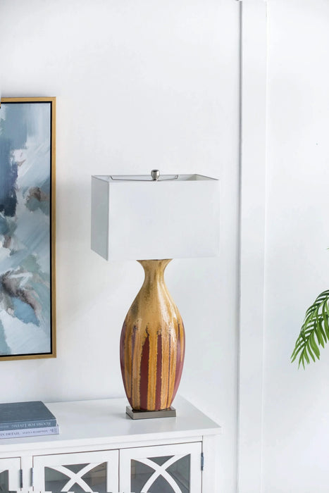 16x10.5x36' Ceramic Table Lamp Default -DTYStore