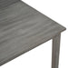 5 Piece Industrial Wooden Dining Table Set with 4 Chairs for Dining Room - DTYStore