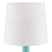 17.25' Tall 'Cheru' Modern Mid-Century Touch On Table Lamp, Powder Green Default -DTYStore