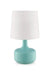 17.25' Tall 'Cheru' Modern Mid-Century Touch On Table Lamp, Powder Green Default -DTYStore