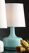 17.25' Tall 'Cheru' Modern Mid-Century Touch On Table Lamp, Powder Green Default -DTYStore