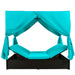 U_STYLE Outdoor Patio Wicker Sunbed Daybed with Cushions, Adjustable Seats - DTYStore