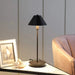 17.5' In Rowan Matte Powder Black G-9 Table Lamp Default -DTYStore
