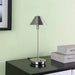17.5' In Ryder Silver Nickel G-9 Led Table Lamp Default -DTYStore