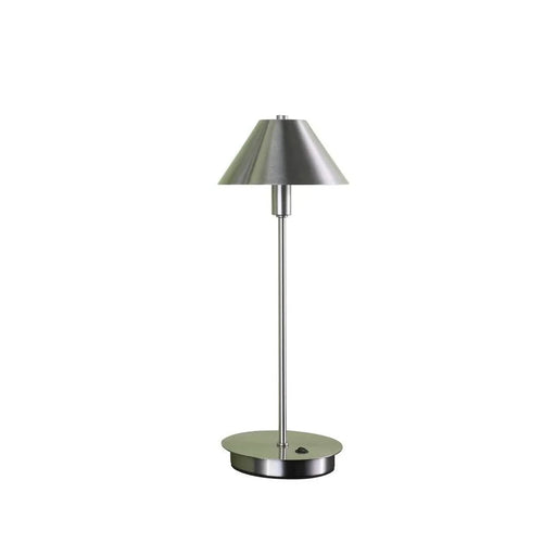 17.5' In Ryder Silver Nickel G-9 Led Table Lamp Default -DTYStore