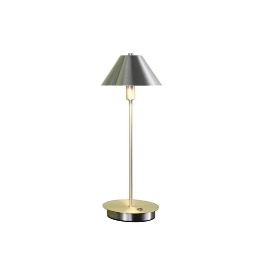 17.5' In Ryder Silver Nickel G-9 Led Table Lamp Default -DTYStore