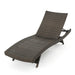 SALEM PE WICKER CHAISE LOUNGE - DTYStore