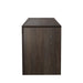 FashionTVstandTVcabinet,EntertainmentCenter,TVstationTV console,media console,with LEDlight belt,light belt remote control,toughenedglassshelf,metal handle,Canbeplaced in the living room,bedroom,brown - DTYStore