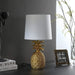 17' In Golden Brass Tropical Heahea Pineapple Table Lamp Default -DTYStore