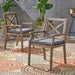 PERLA DINING CHAIR,2PCS with 2 Cushions - DTYStore