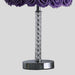 18.25' Lavender Roses in Bloom Acrylic / Metal Table Lamp Default -DTYStore