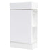 18.6' Bathroom Vanity with Sink, Bathroom Vanity Cabinet with Two-tier Shelf, Left or Right Orientation, White (Old Sku:WF308491AAK) Default -DTYStore