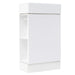 18.6' Bathroom Vanity with Sink, Bathroom Vanity Cabinet with Two-tier Shelf, Left or Right Orientation, White (Old Sku:WF308491AAK) Default -DTYStore