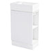 18.6' Bathroom Vanity with Sink, Bathroom Vanity Cabinet with Two-tier Shelf, Left or Right Orientation, White (Old Sku:WF308491AAK) Default -DTYStore