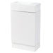 18.6' Bathroom Vanity with Sink, Bathroom Vanity Cabinet with Two-tier Shelf, Left or Right Orientation, White (Old Sku:WF308491AAK) Default -DTYStore