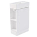 18.6' Bathroom Vanity with Sink, Bathroom Vanity Cabinet with Two-tier Shelf, Left or Right Orientation, White (Old Sku:WF308491AAK) Default -DTYStore