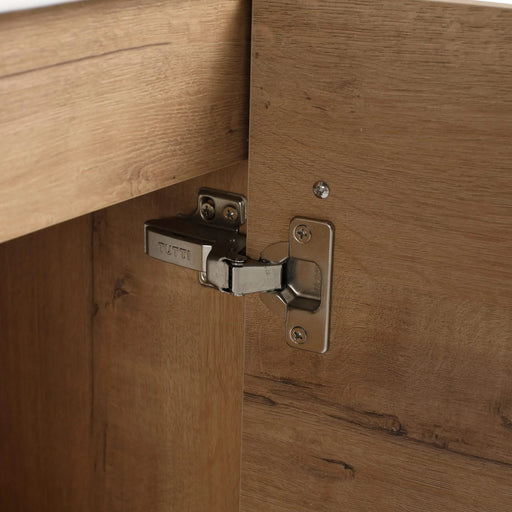 18'' Floating Wall-Mounted Bathroom Vanity with Ceramic Sink & Soft-Close Cabinet Door, For Small Bathroom Default -DTYStore