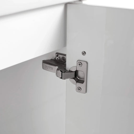 18'' Floating Wall-Mounted Bathroom Vanity with Ceramic Sink & Soft-Close Cabinet Door, For Small Bathroom Default -DTYStore