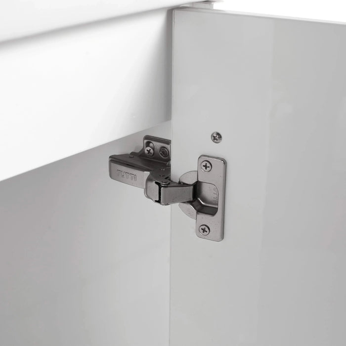 18'' Floating Wall-Mounted Bathroom Vanity with Ceramic Sink & Soft-Close Cabinet Door, For Small Bathroom Default -DTYStore