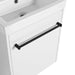 18'' Floating Wall-Mounted Bathroom Vanity with Ceramic Sink & Soft-Close Cabinet Door, For Small Bathroom Default -DTYStore