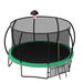 12FT Recreational Kids Trampoline with Safety Enclosure Net & Ladder, Outdoor Recreational Trampolines - DTYStore