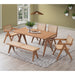 Beige and Natural Side Chair (Set of 2) - DTYStore